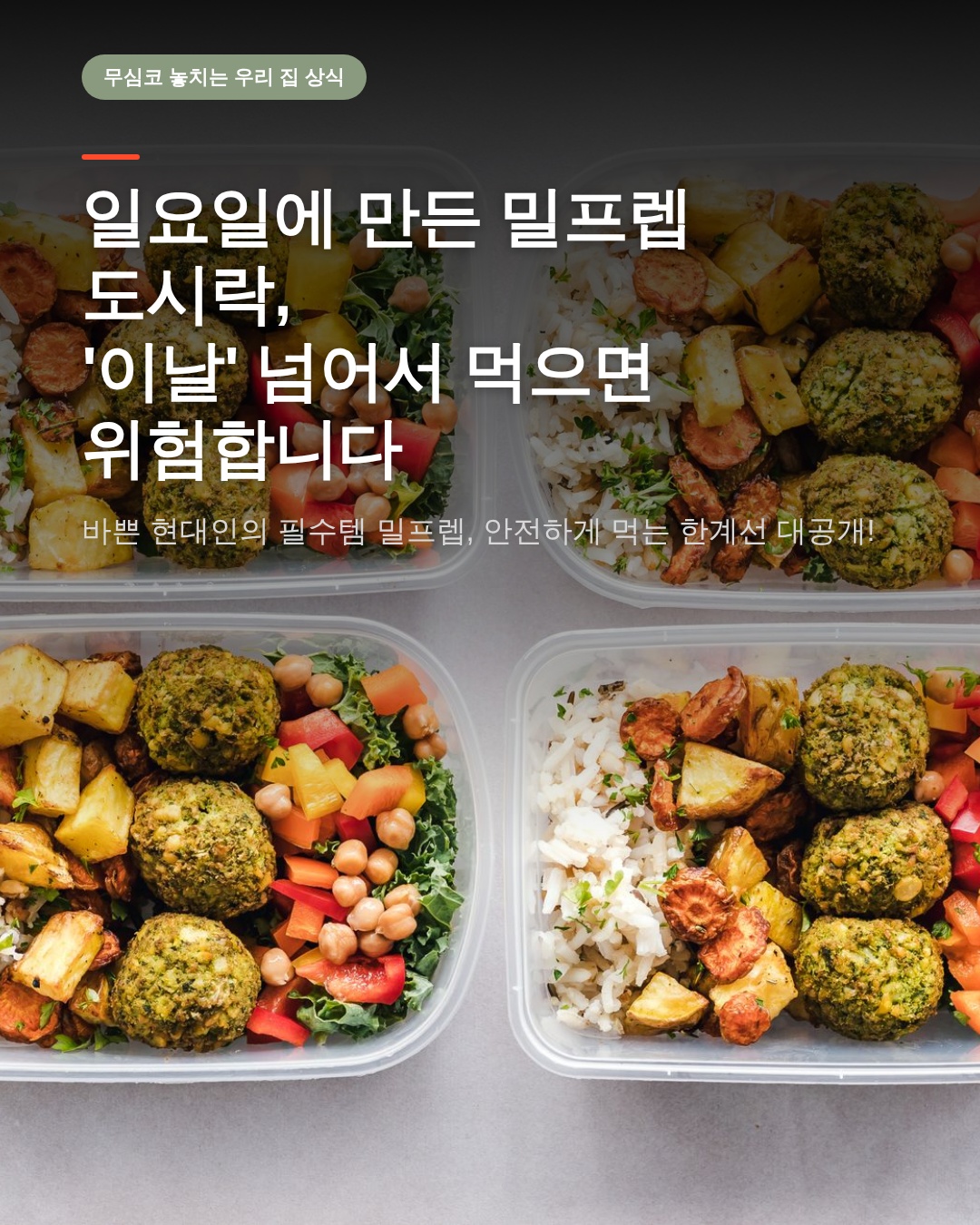 밀프렙 도시락 보관가능일수, 언제까지 안전할까? 냉장고 신선도의 과학적 비밀